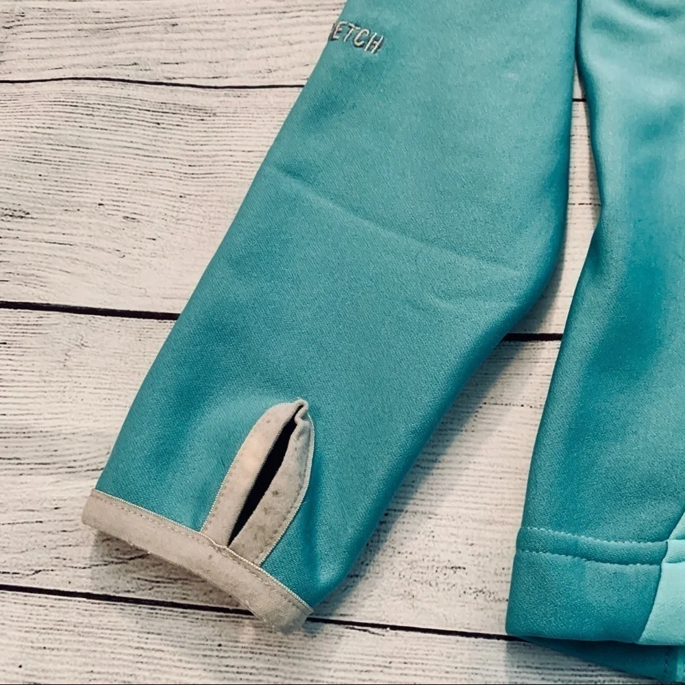 North Face Aqua Lightweight Zip Fleece Sz S​​​​​​​​ - Picture 7 of 7